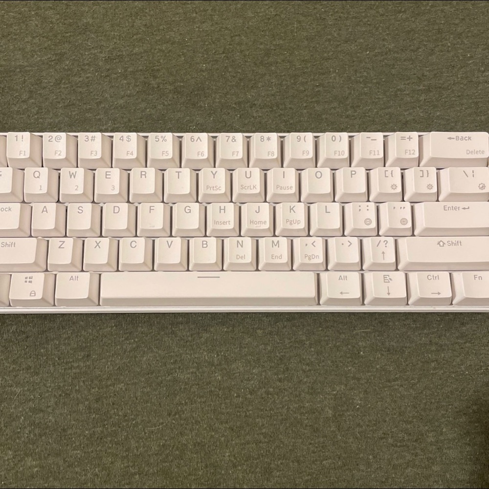 all white, tactical brown switches. used but need it gone